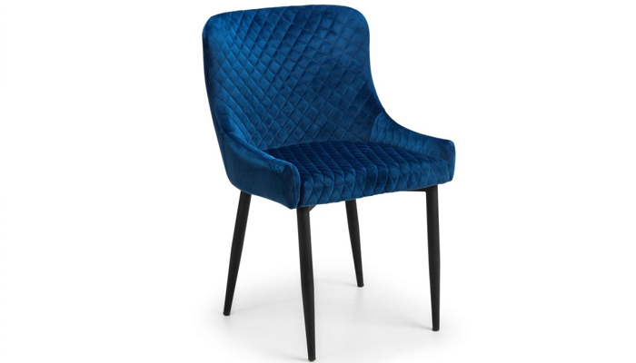 Chair - Blue Velvet